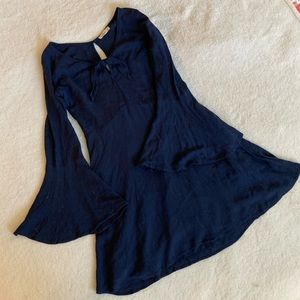 Hollister | NAVY Blue Bohemian-Inspired dress 🌙
